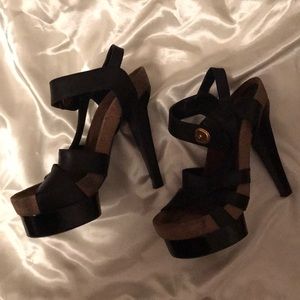 Balenciaga platform sandals size 38